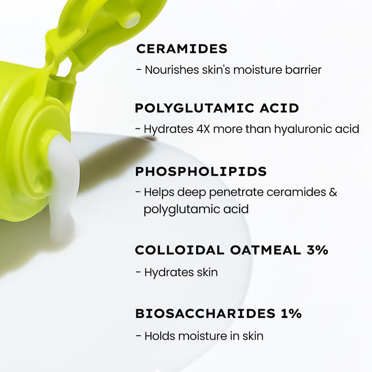 Hyphen Moisturizing cream cleanser with ceramides for dry skin - 100 ml