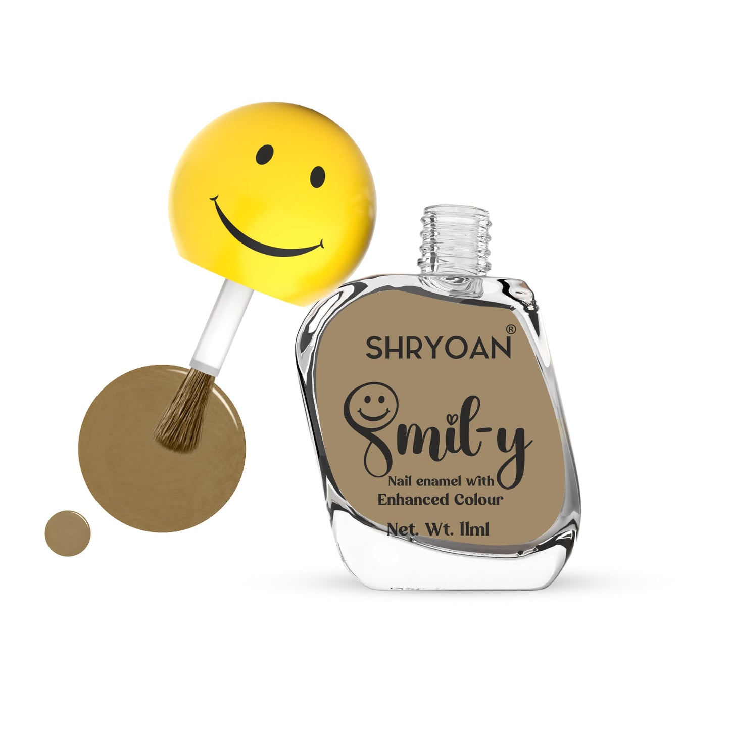 Shryoan Ultra Glossy Nail Paint(Pale Oyster)