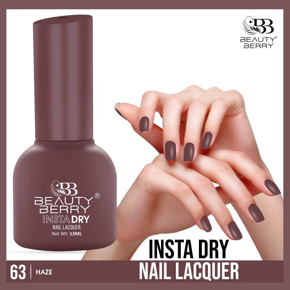 Beauty Berry Insta Dry Nail Lacquer (HAZE-63)