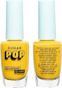 SUGAR POP Nail Lacquer (04 Hello Yellow)