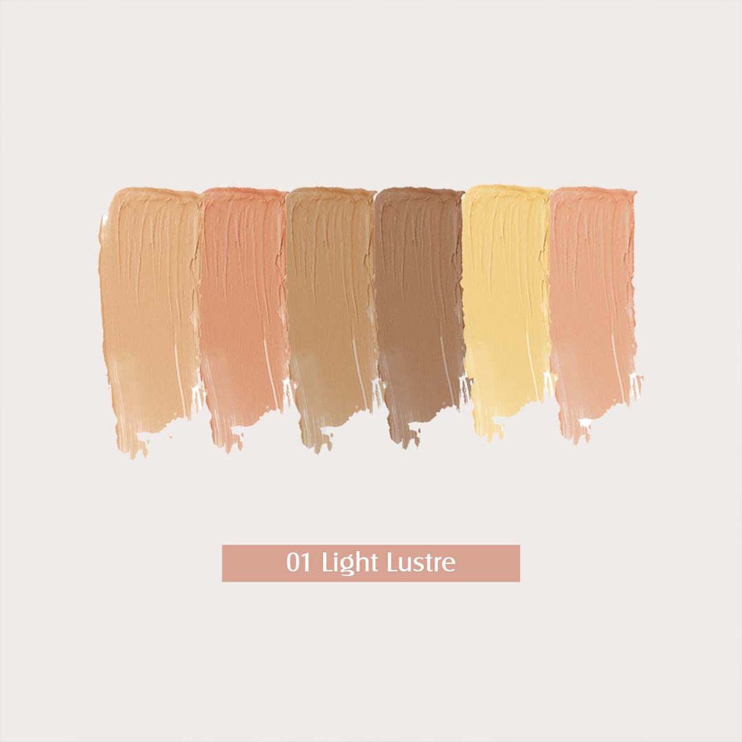 Glam21 Cream Concealer Corrector Palette (01Light Lustre)