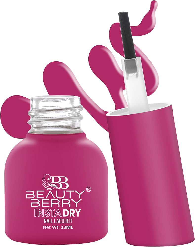 Beauty Berry Insta Dry Nail Lacquer (FUSHIA-11)
