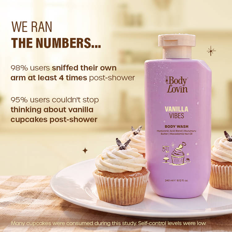 Plum BodyLovin Vanilla Vibes Body Wash - Vanillavibes (240ml)