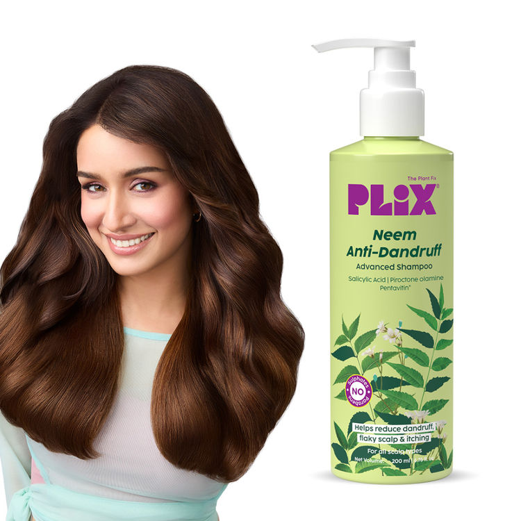 Plix Neem Anti-Dandruff Advanced Shampoo
(200ml)