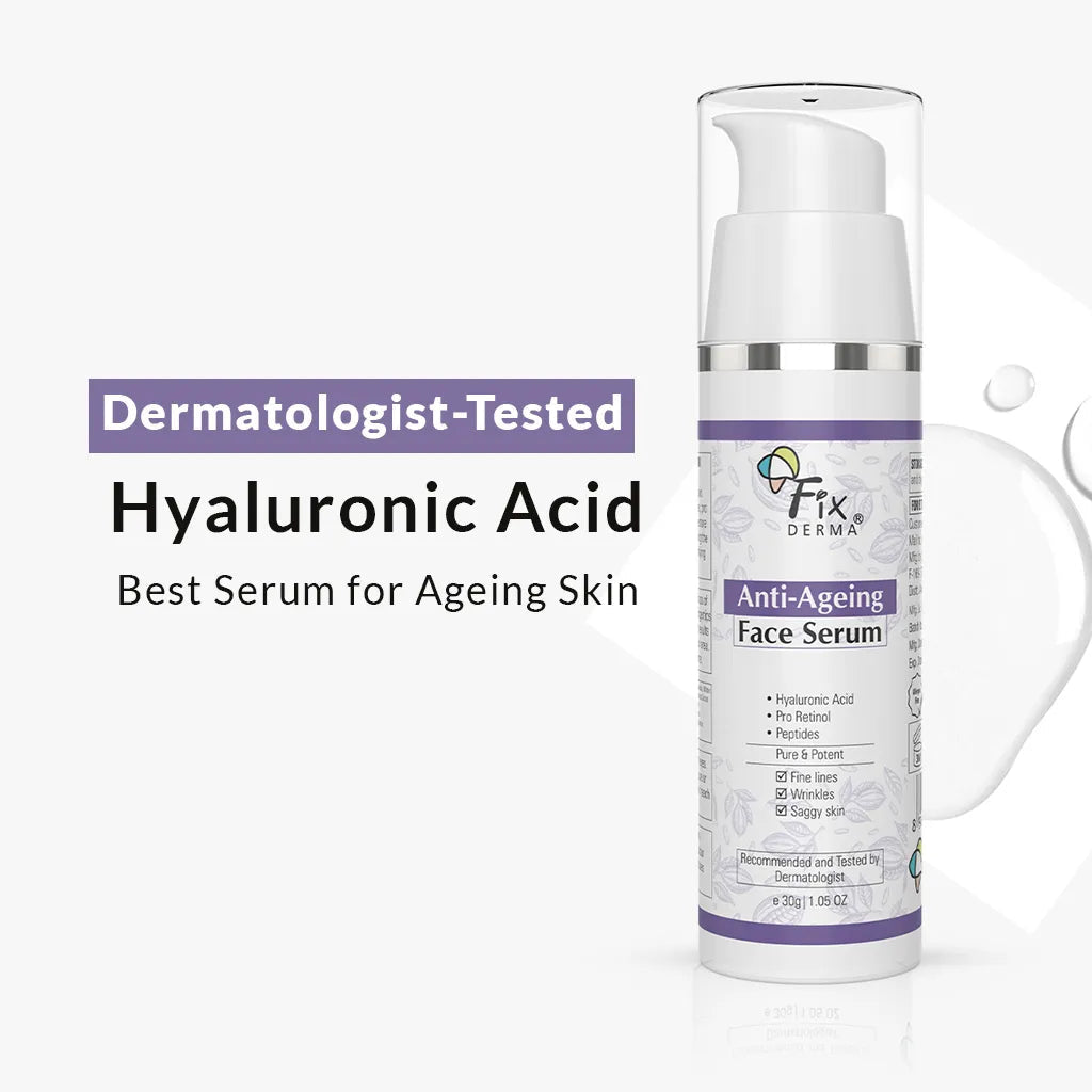 Fixderma Anti Ageing Face Serum | Boosts Collagen & Prevents Early Signs of Ageing