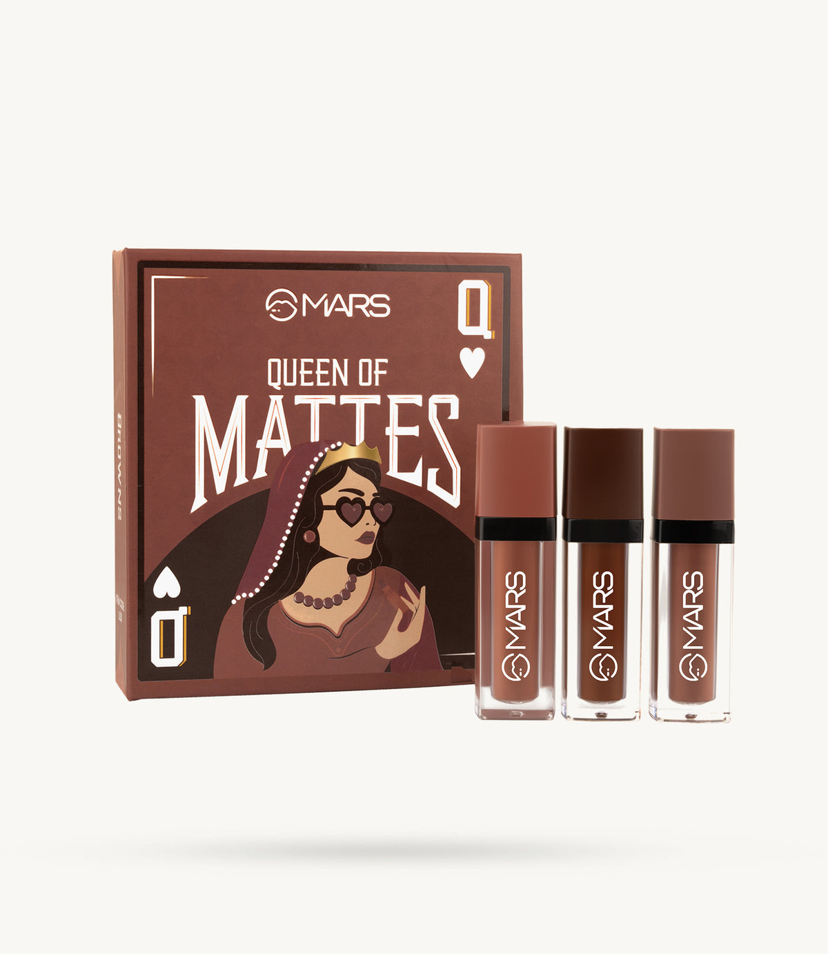 Mars Queen of Mattes | Liquid Lipsticks (Browns)
