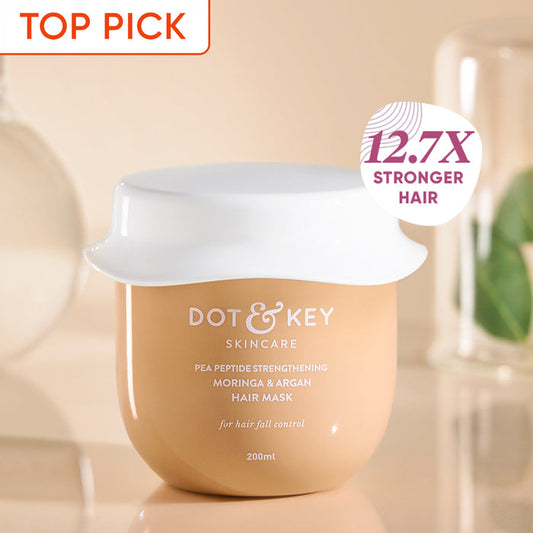 Dot & Key Hair Mask with Moringa + Argan Oil