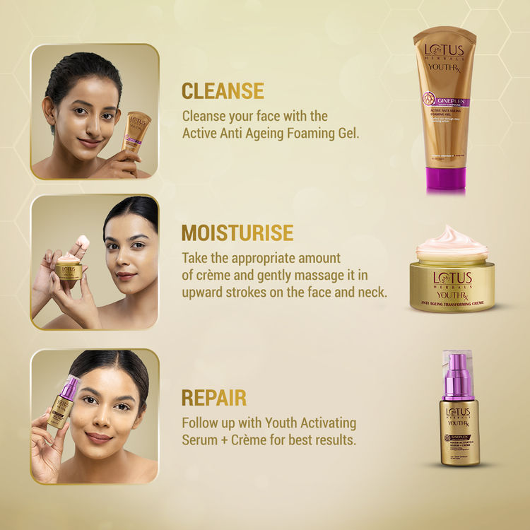 Lotus Herbals YouthRx Anti Ageing Transforming Face Cream SPF 25 , Reduce Dark Spots & Blemishes (30gm)