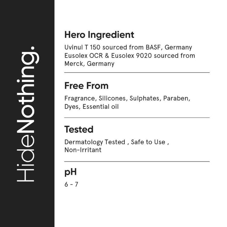 Minimalist SPF 30 Body Lotion With Vitamin E, Gylcerin & Green Tea Extract
(150 g)