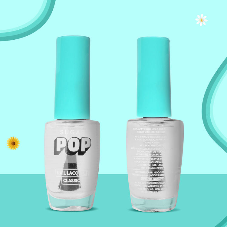 SUGAR POP Nail Lacquer (27 Crystal Clear)