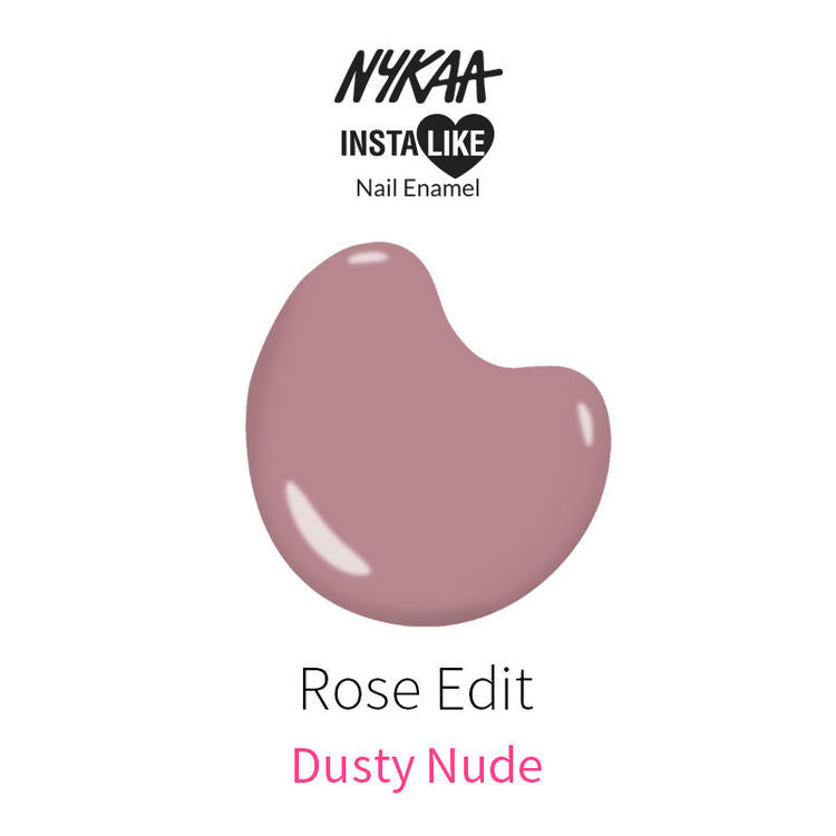 Nykaa InstaLike Long Lasting Nail Enamel - Rose Edit 352 (9ml)