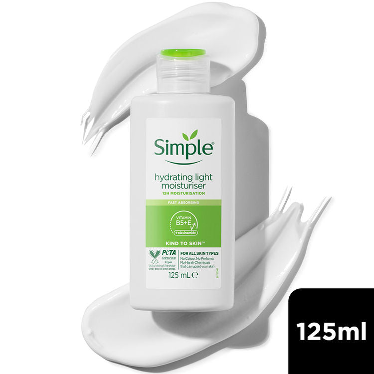 Simple Kind to Skin Hydrating Light Moisturizer All Skin Types Moisturizer (125ml)