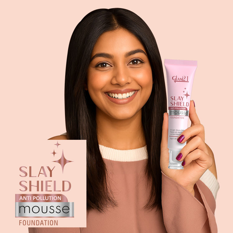 GLAM21 Slay Shield Mousse Foundation (04 Almond)