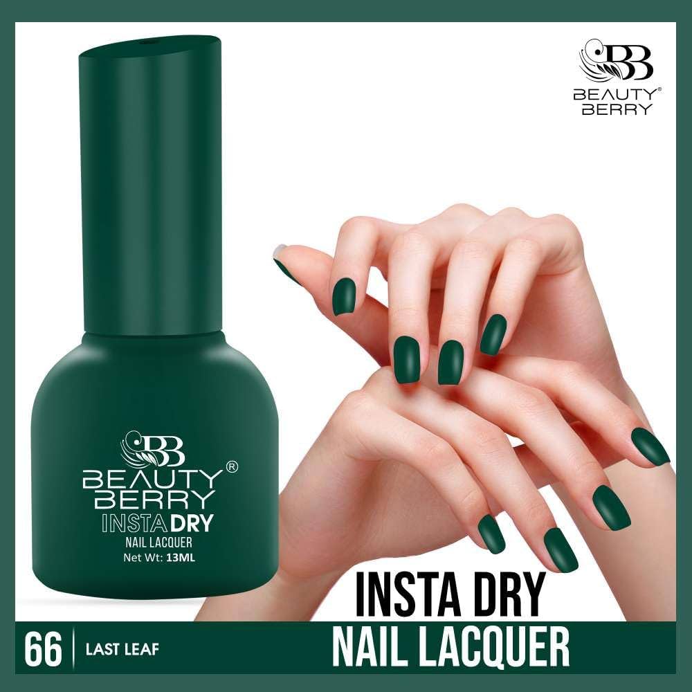 Beauty Berry Insta Dry Nail Lacquer (LAST LEAF-66)