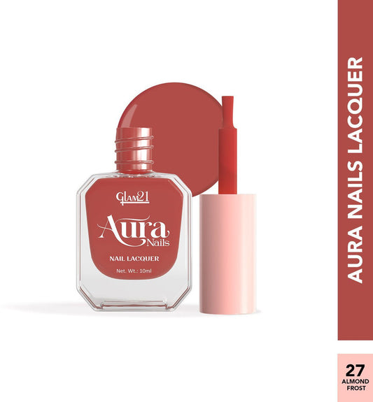 Glam21 Aura - Nail Lacquer  (27Almond Frost)