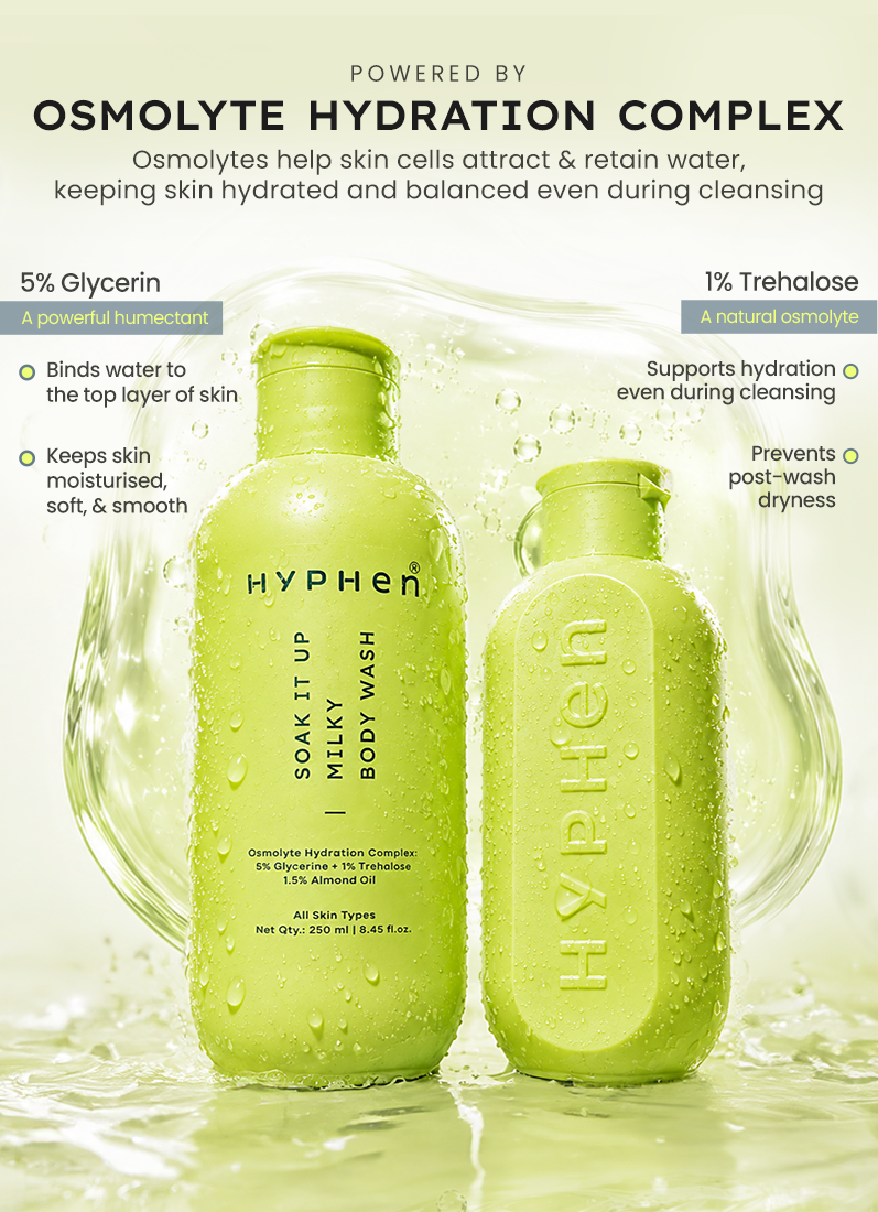 Hyphen Soak it up milky body wash - 250ml