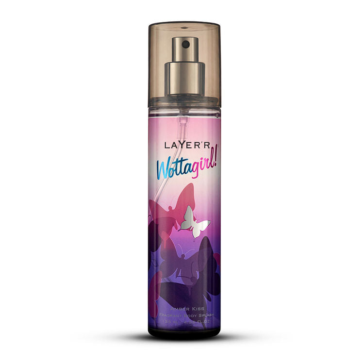 Layerr Wottagirl Amber Kiss Body Splash For Her
(135ml)