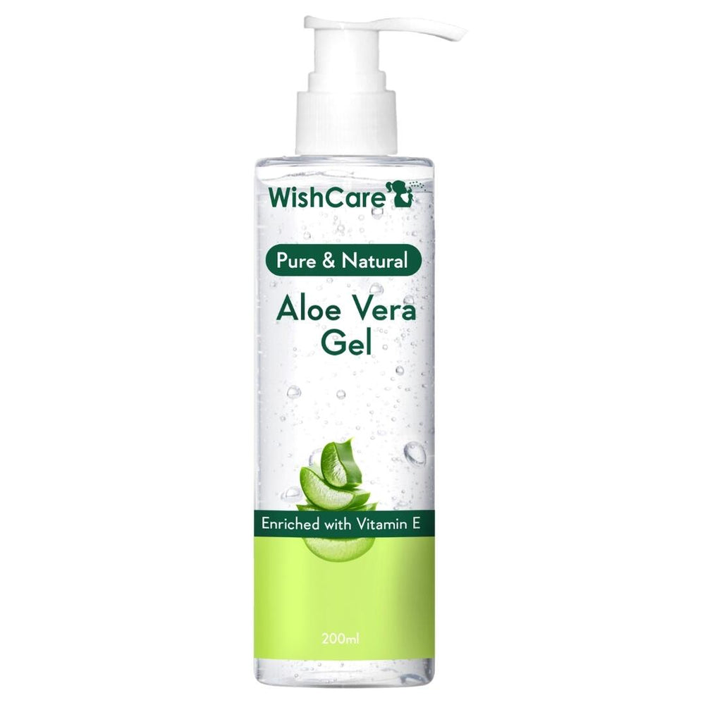 Wishcare Pure Aloe Vera Gel with Vitamin E- 200gm