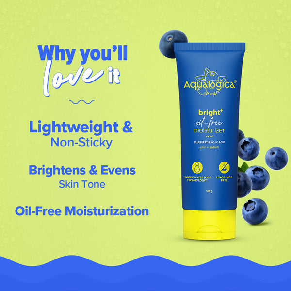 Aqualogica Bright+ Oil Free Moisturizer 100g