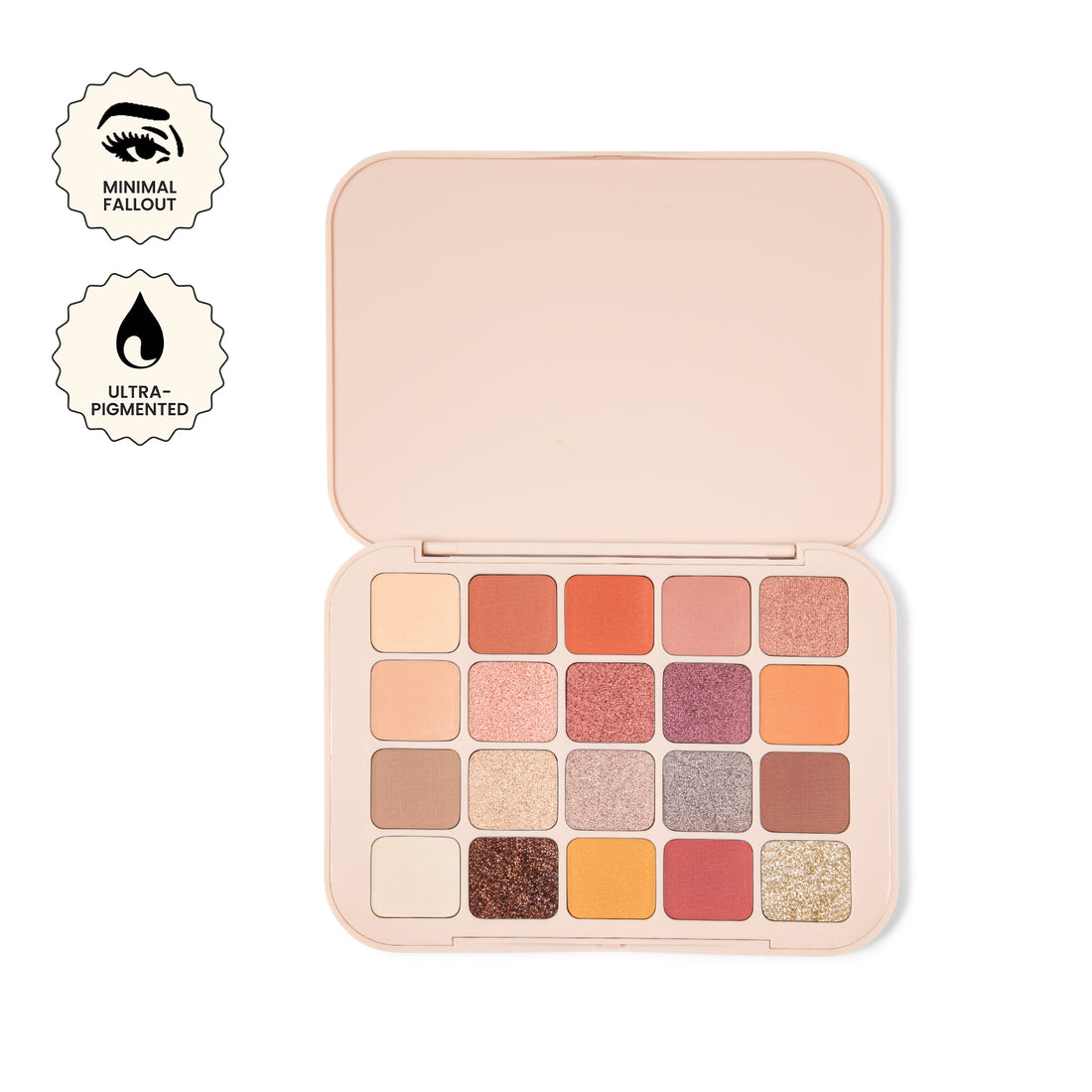 Glam21 20 Color Eyeshadow Palette Combination of Mattes and Shimmers (01Stary Eyes)