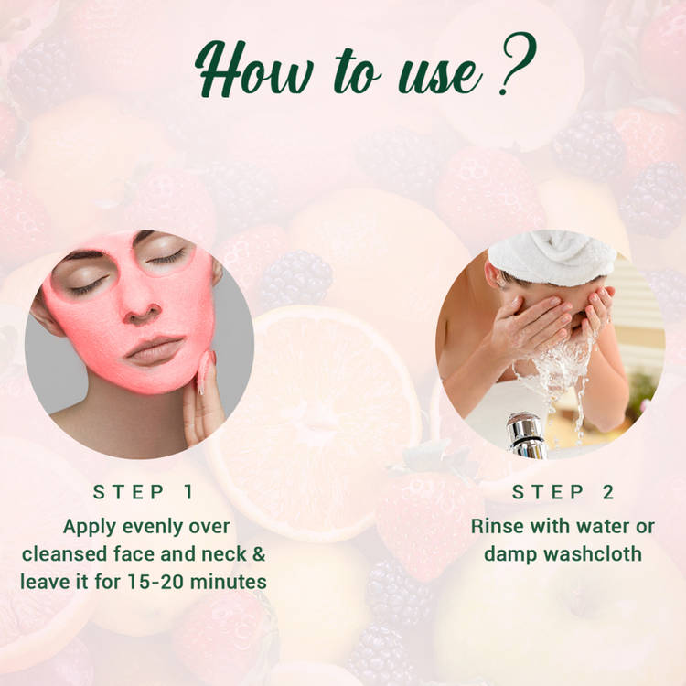 Biotique Bio Fruit Brightening & Depigmentation Tan Removal Face Pack (50g)