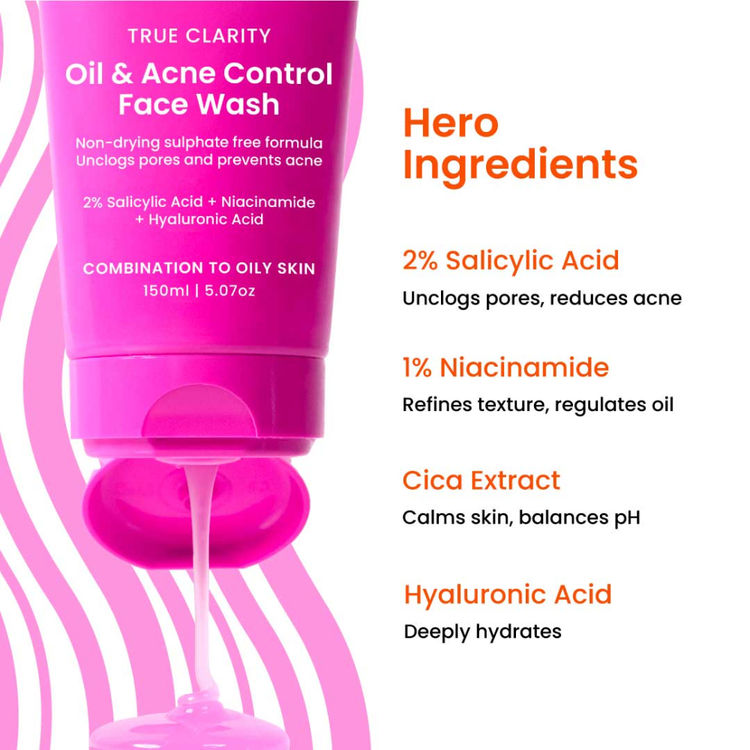Foxtale True Clarity Oil And Acne Control Face Wash
(150ml)