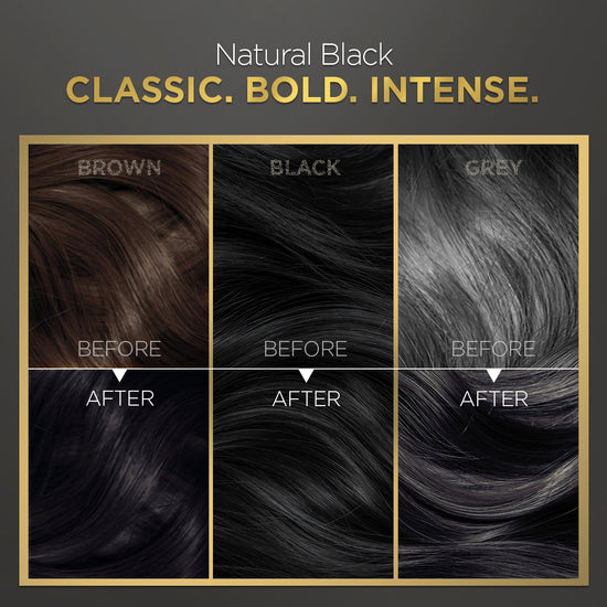 BBLUNT High Shine Conditioning Hair Colour - Natural Black (Shade 1)