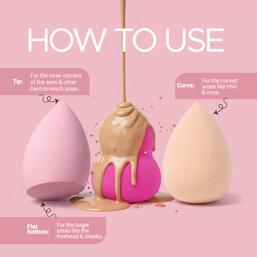 Hilary Rhoda Beauty Blender (Pack of 3)