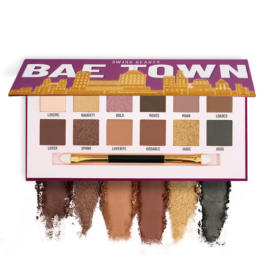 Swiss Beauty Bae Town Eyeshadow Palette 02(Crush me)