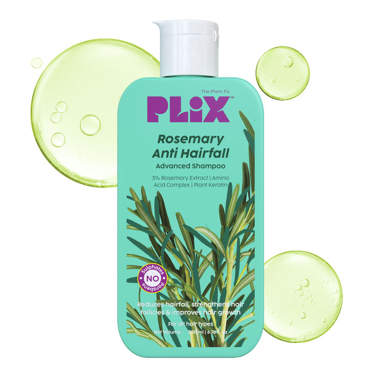 Plix Rosemary Advanced Anti Hair Fall Shampoo
(200ml)