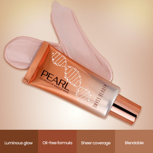 Mars Pearl Illuminator Makeup Base(Golden-Pink)
