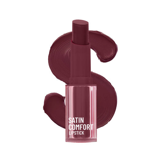 Swiss Beauty Satin Comfort Lipstick 19(Burnt Maroon)