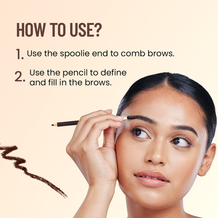 Swiss Beauty Brow Definer Pencil (03 Deep Brown)