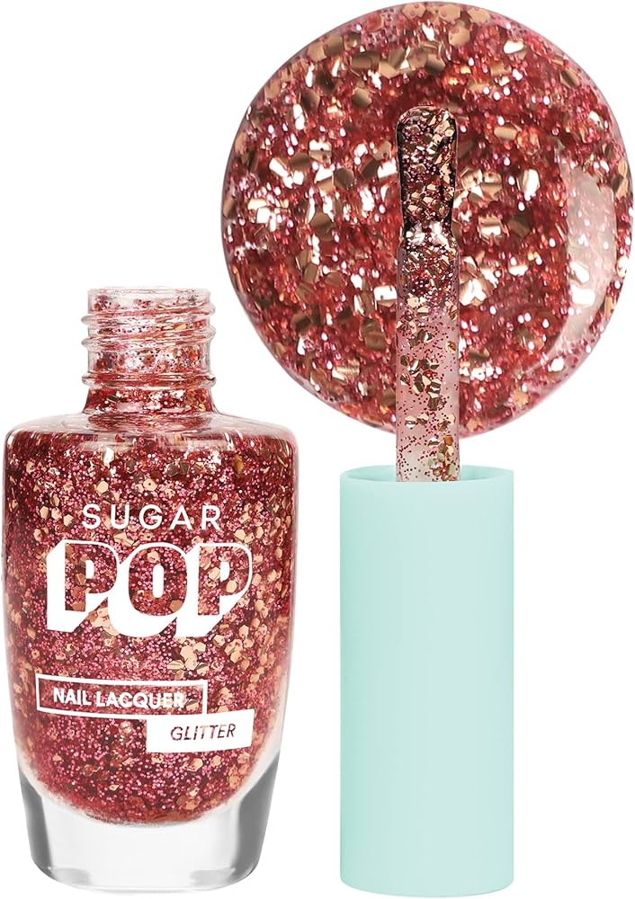 SUGAR POP Glitter Nail Lacquer (05 Dazzling Diva )