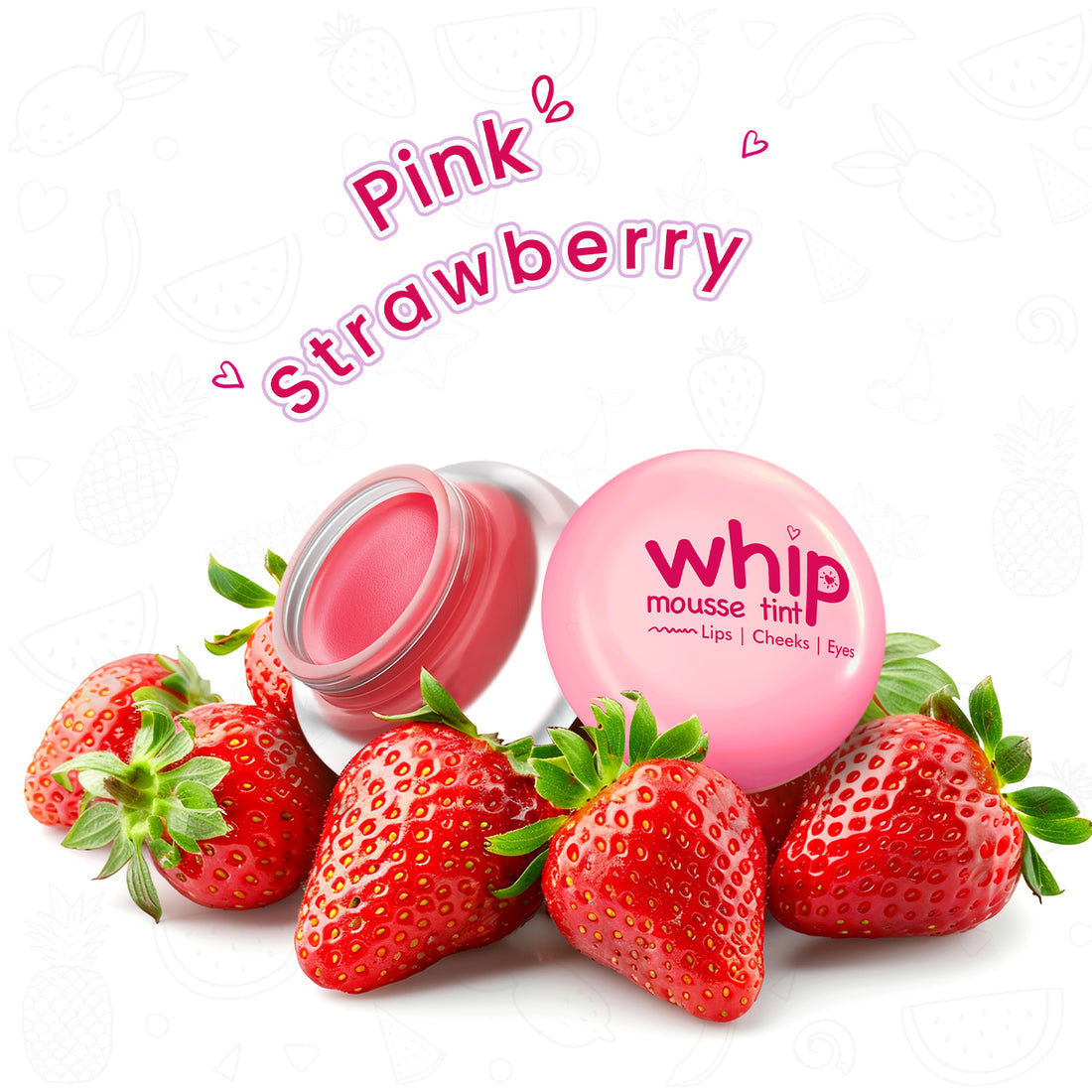 Glam21 Whip Mousse Tint (03 Pink Strawberry)
