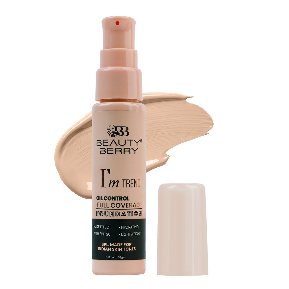 Beauty Berry I’m Trend Full Coverage Foundation (04 - Nude Beige)