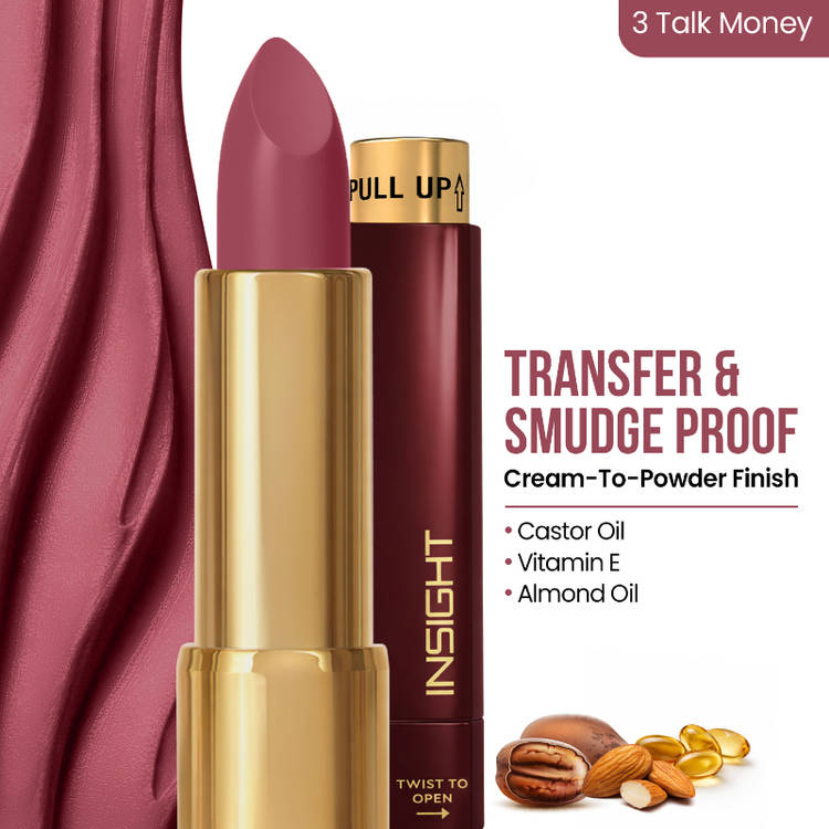 Insight Cosmetics Blur Rouge Lipstick - 03 Talk Money (4.2g)