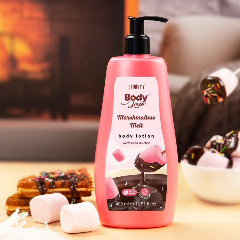 Plum Marshmallow Melt Body Lotion (400ml)