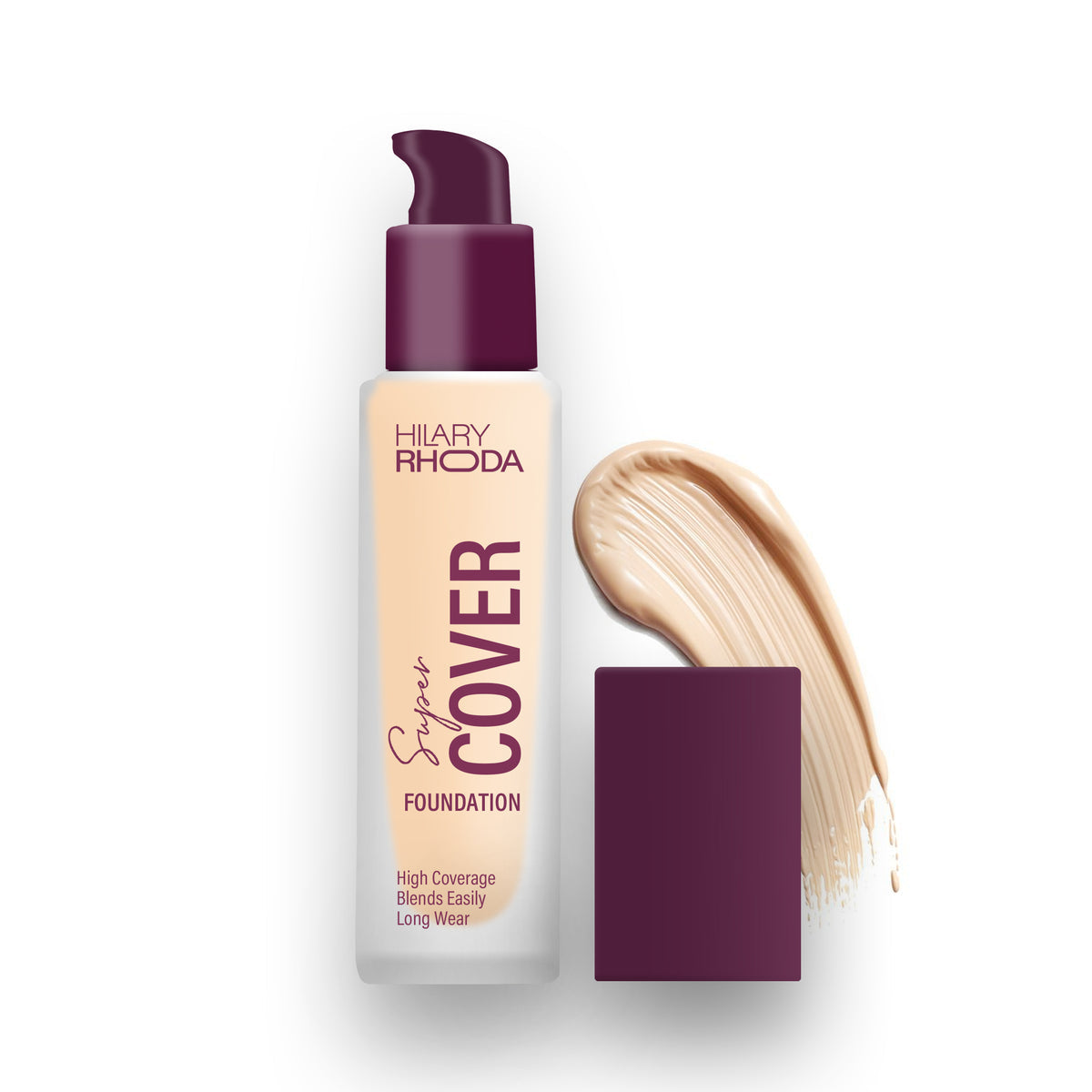 Hilary Rhoda Super Cover Foundation (Shell White 01)