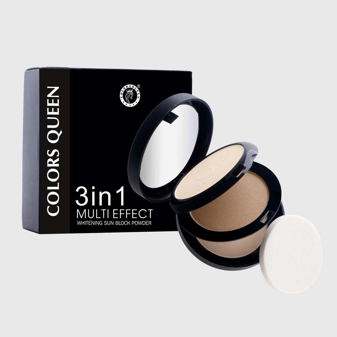 Colors Queen Multi Effect Sun Block Compact (04 Natural Nude)