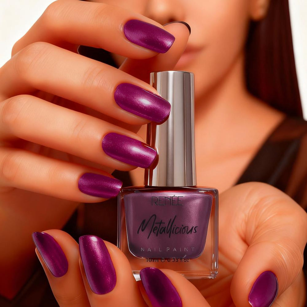 RENEE Metallicious Nail Paint (19 Mocha Spark)