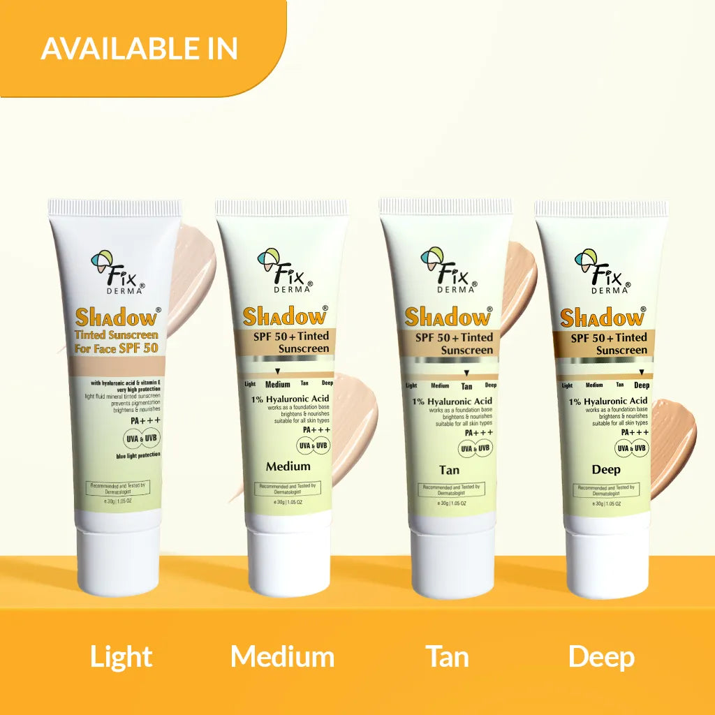 Shadow SPF 50+ Tinted Sunscreen |Tan