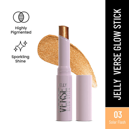 Swiss Beauty Jelly Verse Glow Eyeshadow Stick (03 Solar Flash)