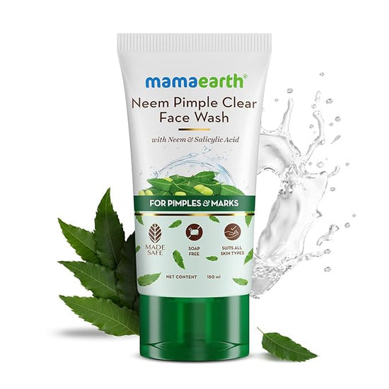 Mamaearth Neem Pimple Clear Face Wash with Neem & Salicylic Acid (150 ml)