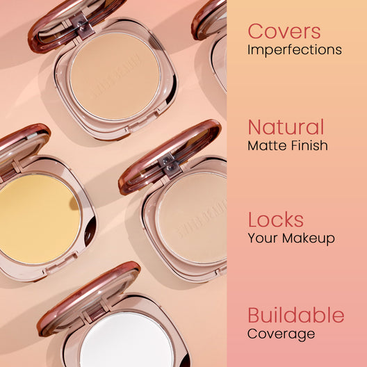Swiss Beauty Matte & Set Duo Compact (04Honey)