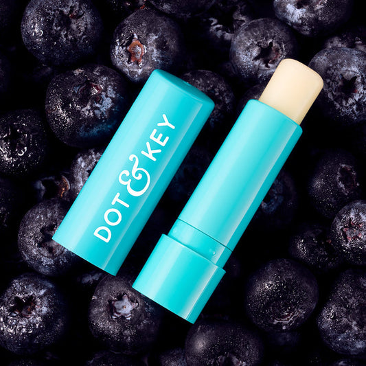 Dot & Key SPF 50+ Barrier Repair Hydrating Lip Balm (04Blueberry Bliss - Non-Tinted)