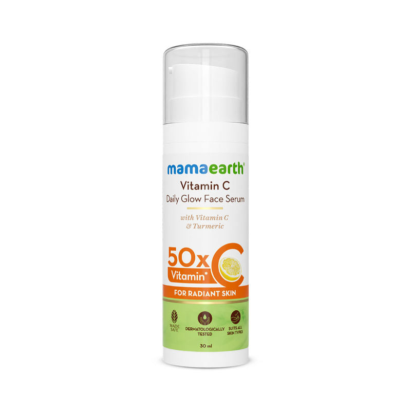 Mamaearth Vitamin C Daily Glow Face Serum (30ml)