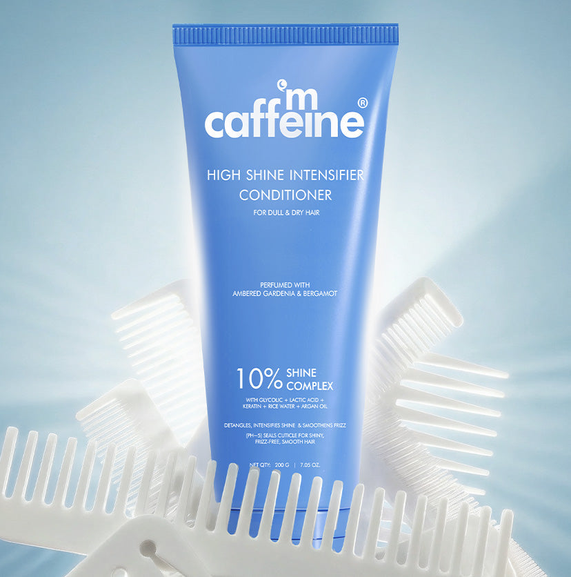 Mcaffeine Shine Intensifer Glossy Hair Conditioner | 10% Shine Complex