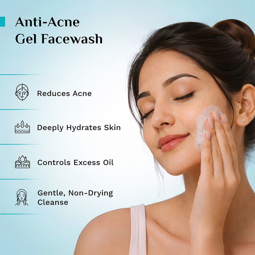 Pilgrim Korean Aloe Anti-Acne Gel Facewash / 150ml