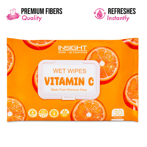 Insight cosmetics WET WIPES (30 WIPES) (Vitamin C)